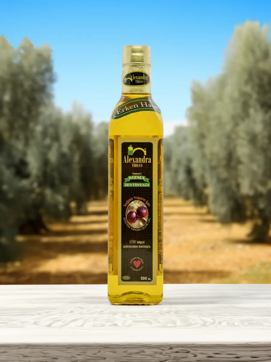 Erken Hasat Sızma Zeytinyağı 500ml Cam
